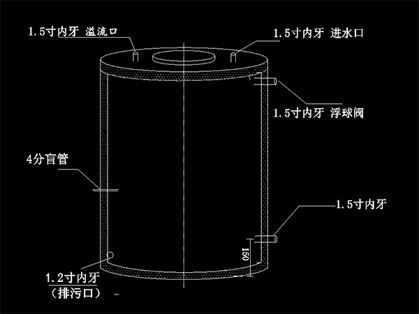 不銹鋼水箱進水和溢流哪個高哪個低